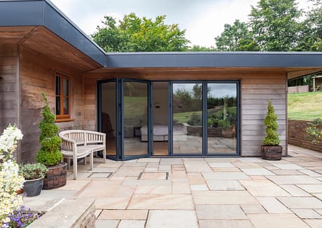 An image of some bifold doors near Mayfield